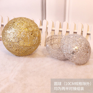 2025 đa kích thước đèn giáng sinh Vòng Glass Globe Glowing trang trí với LED String Lights đối với giáng sinh trang trí - Product Image 2