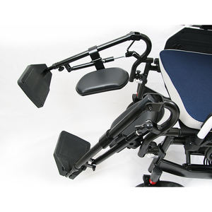 Fauteuil roulant inclinable électrique pour handicapés, dossier inclinable, aluminium robuste, inclinaison, capacité de 150 kg, batterie au lithium - Product Image 3