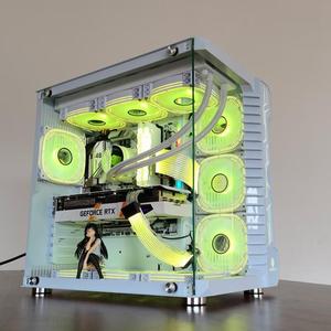 คอมพิวเตอร์เกมมิ่งรีบิวด์ราคาดี R7 <span class=keywords><strong>3700X</strong></span> พร้อมการ์ดจอ Rx 5600xt แรม 16g 256gb Ssd คอมพิวเตอร์ตั้งโต๊ะสำหรับเล่นเกมและทำงานออฟฟิศ - Product Image 5