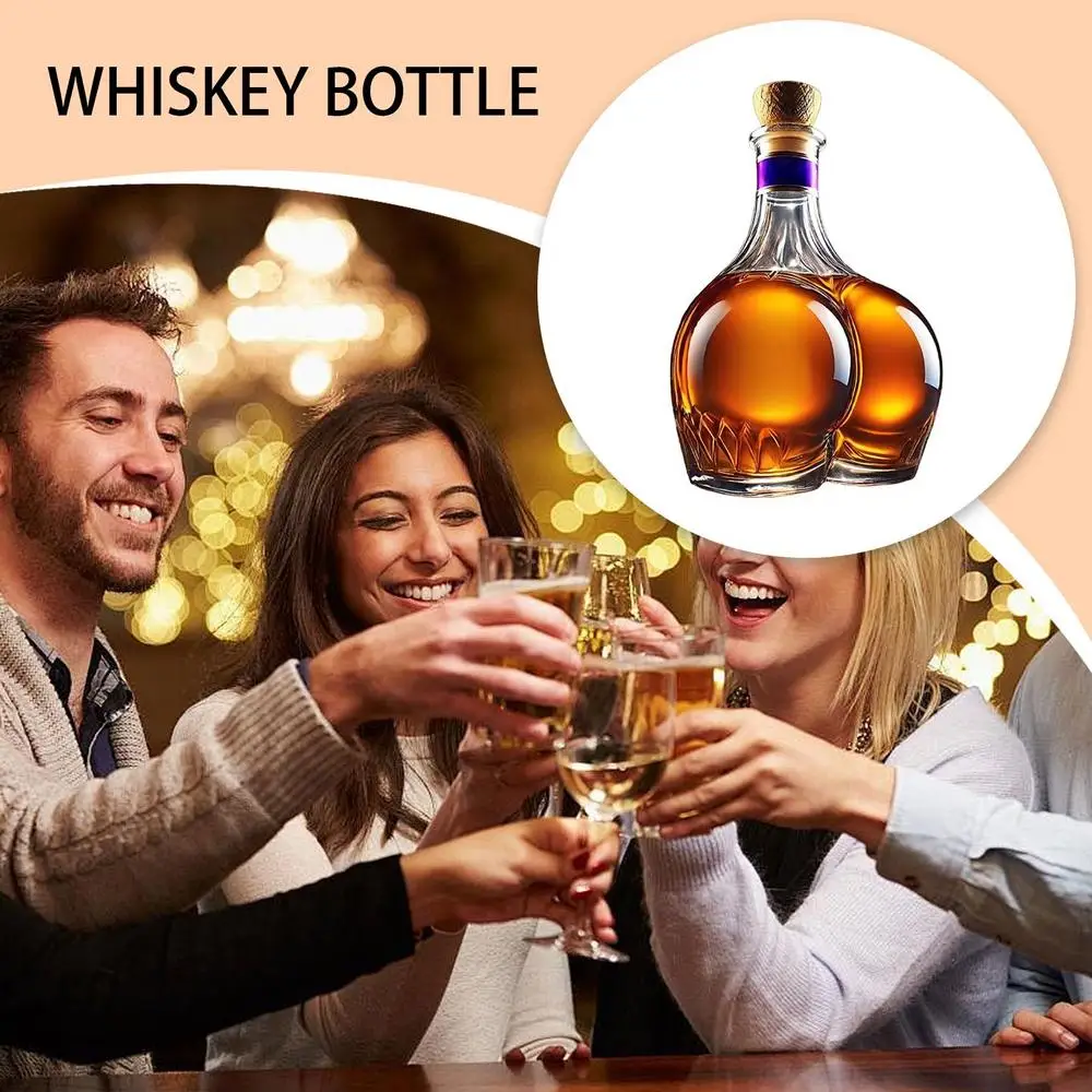 wine glass bottles with dispenser