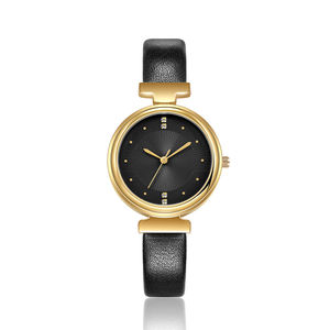 Nouvelle <span class=keywords><strong>montre</strong></span> <span class=keywords><strong>Fitron</strong></span> pour femme 2024, logo personnalisé, sport, mode, mouvement PC21, résistante à l'eau 30M, bracelet en cuir véritable, verre antique - Product Image 2