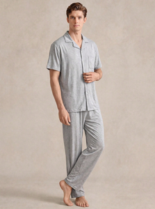 Vente Flash : Pyjama Homme en Fibre de Bambou Bio, Vêtement de Nuit en Coton Doux, Viscose de Bambou, Tenue Décontractée Ample - Product Image 4