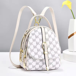 Hot Sale Luxury Mini PU Leather Women's School Backpack Small School Bag with Zipper Closure Fashion Purses for Girls Ladies - Product Image 4