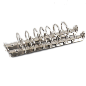 Nhà máy cung cấp chất lượng cao văn phòng phẩm kim loại 7 lỗ Vòng chất kết dính Clips - Product Image 2