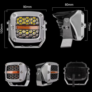 <span class=keywords><strong>Accessori</strong></span> <span class=keywords><strong>per</strong></span> <span class=keywords><strong>auto</strong></span> Thar 60W miglior luce da lavoro a LED <span class=keywords><strong>fuoristrada</strong></span> con luce di guida quadrata con sfiato <span class=keywords><strong>per</strong></span> Thar - Product Image 2