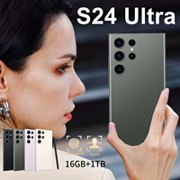 Smartphone Android S24 Ultra d'origine 16 Go + 1 To 5G Écran 7,3 pouces Appareil photo arrière 108 MP Processeur Déca-cœur Débloqué Espagnol