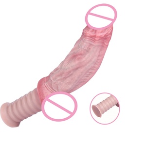Dildo de Silicona Súper Realista con Agarre Manual, Tapón Anal, Dilatador Anal, Juguetes Sexuales con Asa para Hombres y Mujeres, Tapón Anal Grande para Hombre - Product Image 1