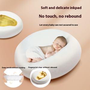 Nouveau-né un an commémoratif bois cadre Photo empreinte <span class=keywords><strong>de</strong></span> main <span class=keywords><strong>de</strong></span> bébé empreinte souvenir <span class=keywords><strong>de</strong></span> <span class=keywords><strong>cheveux</strong></span> fœtaux pour cent jours un an - Product Image 3