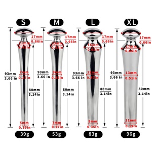FRRK Nuevo Dilatador Uretral, Juguete Sexual BDSM para Hombres, Catéteres Metálicos, Tapón para Pene, Varilla de Masturbación de Próstata para Hombres Gay - Product Image 5