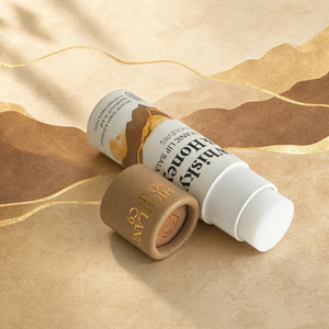 Tube en carton biodégradable imprimé sur mesure pour emballage de parfum solide ou déodorant - Product Image 2