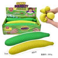Jouets Squishy Géants TPR Crazyfun Smush Mart à Rebond Lent, Viral TikTok, pour Enfants et Adultes
