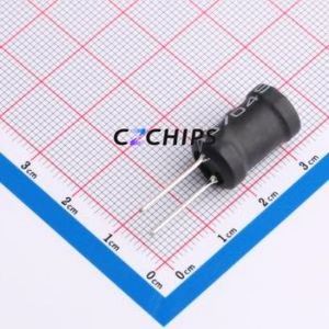 XR10 * 16-471K-L วงแหวนสี/ตัวเหนี่ยวนำผ่านรู (THT),D10xL16mm 470uH 10% 1.2A 490mOhm - Product Image 1