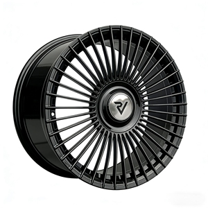 Jantes forgées Hunt Custom 22 24 pouces 5x120 5x114.3 noires multi-rayons pour BMW Alpina Range Rover Ferrari Infiniti Maybach - Product Image 3