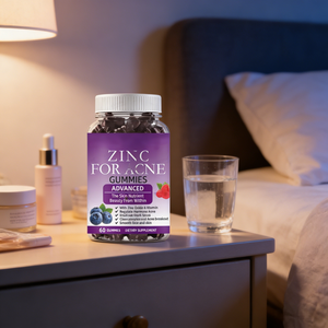 Gomitas de Belleza de Marca Privada OEM con L-Glutatión, Zinc, Vitaminas C y E, Calcio, Veganas para Adultos, para Aclarar la Piel y el Crecimiento del Cabello - Product Image 6