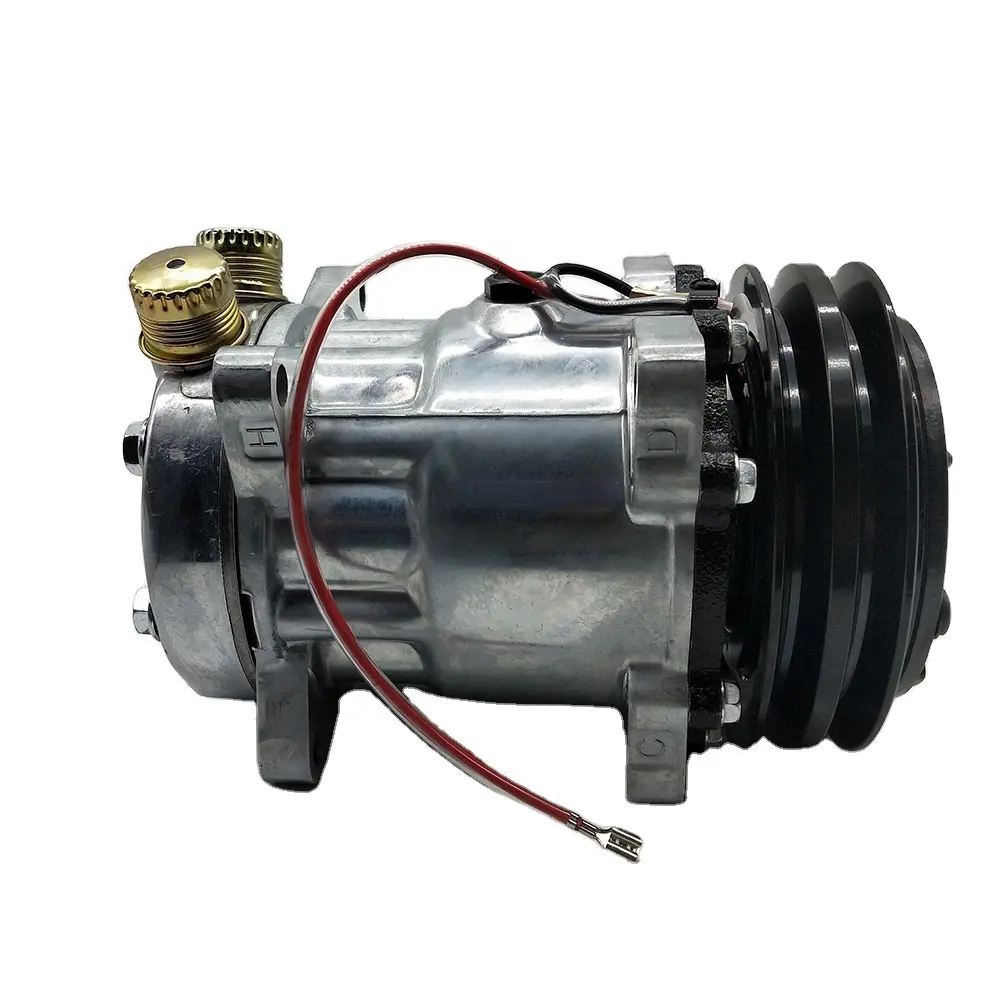 Compressor ac para carro sanden, 7h15-8223 para trator