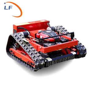 หุ่นยนต์เครื่องจักรกลการเกษตรและป่าไม้ แบบหมุนรอบตัวเองอัตโนมัติ ตัดหญ้าแบบฟลีล ขับเคลื่อนด้วยสายพาน ใช้เครื่องยนต์เบนซินและมอเตอร์ ควบคุมระยะไกล - Product Image 4