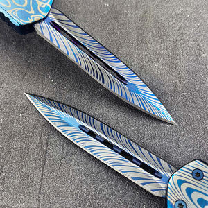 Cuchillo de bolsillo multifuncional para exteriores, herramienta de supervivencia EDC para caza, portátil con ventana <span class=keywords><strong>rota</strong></span>, cuchillo para acampar - Product Image 2