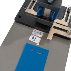 테박 헤비듀티 2-in-1 수동 PVC 홀 펀치 - 원형/평면 구멍용 휴대용 정밀 펀칭기 (PVC 및 금속판) - Product Image 3