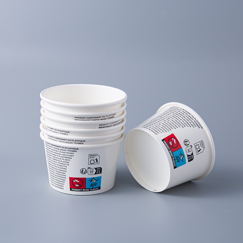 Custom Printing Paper Packing Cup Soup Take Away Noodles Bowl Paper Plates Bowls Disposable Paper Bowl with Lid