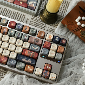 HZGAMER Owl's Letter Keycaps mécaniques en plastique originaux pour <span class=keywords><strong>clavier</strong></span>, en anglais, fabriqués en Chine, origine GUA - Product Image 4