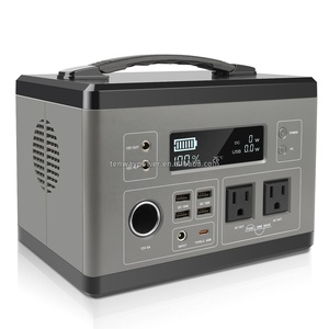 300W Portable Energy Storage Lithium Battery AC 110V Outdoor USB Backup Solar Generator Home Power Station for Camping - Product Image 1