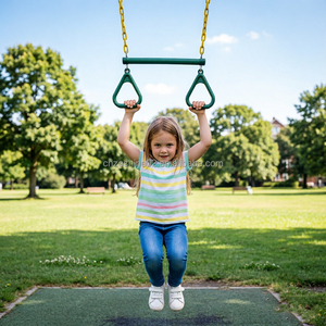 Zoshine Ensemble de cordes réglables pour balançoire trapèze, barre de gymnastique en fer, anneaux de gymnastique, balançoires d'arbre pour enfants, utilisation extérieure en jardin - Product Image 4