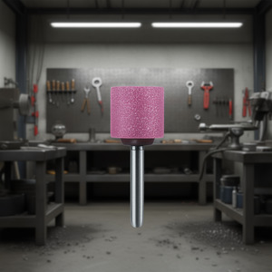 ใบเจียร์สีชมพูเคลือบวิทริฟายด์สำหรับขัดและตกแต่งโลหะ - Product Image 3