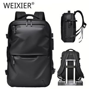 <span class=keywords><strong>Mochila</strong></span> <span class=keywords><strong>de</strong></span> Viaje Expandible <span class=keywords><strong>de</strong></span> Gran Capacidad Antirrobo Personalizada, <span class=keywords><strong>Mochila</strong></span> para Portátil para Hombre, Impermeable, con Compresión al Vacío para Negocios - Product Image 1