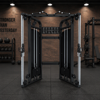 Machine Smith en acier pour la musculation, rack d'entraînement combiné type Fly, cage de puissance pour usage domestique, équipement commercial d'entraînement de force