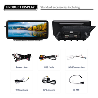Reproductor multimedia para coche Android QCM665 octa core de 10,25 pulgadas y 12,3 pulgadas para Mercedes Benz GLK 2008-2015 NTG4.0 NTG4.5 NTG4.7