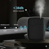 Diffuseur de parfum intelligent à double atomisation, contrôle par application, brume fine silencieuse, humidificateur d'aromathérapie sans eau, grande capacité