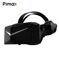 Casque VR Pi Max Crystal avec écran QLED 12K, tout-en-un, suivi oculaire 6DoF, réalité virtuelle, Metaverse et lunettes Steam VR