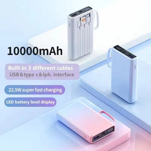 TDX X-102KC Prodotti di Tendenza Power Bank di Emergenza 10000mAh per Telefoni Batteria Portatile ai Polimeri di Litio - Product Image 1