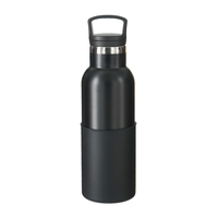 Accessoires pour bouteille 2026 Twist 600ml avec manchon de protection anti-rayures, bouteille antidérapante avec infuseur à thé