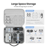 Étui de transport rigide pour DJI Neo 2 Sac de rangement Extérieur Sac à main portable Boîte étanche pour accessoires de drone DJI Neo 2