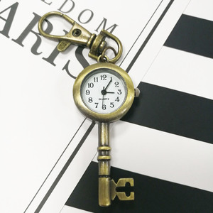 <span class=keywords><strong>Montre</strong></span> Vintage Collier Steampunk Squelette Clé Fob <span class=keywords><strong>Montre</strong></span> de Poche Horloge Pendentif À remontage manuel Hommes - Product Image 4