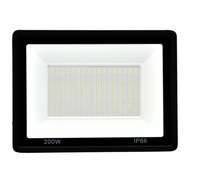 Luz de inundación LED para exteriores, luz de proyección ultrafina, 10W, 20W, 30W, 100W, 200W, resistente al agua, IP 66, luz de inundación antideslumbrante para estadios