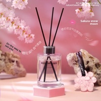 Coffret Cadeau Aromathérapie Fleur de Cerisier – Huile Essentielle Parfumée Avancée, Bougies d'Ambiance pour l'Intérieur, Parfum d'Ambiance Frais – Saint-Valentin