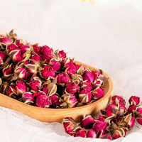 Prix d'usine OEM Personnalisé Haute Qualité Thé en vrac de fleurs de rose rouge séchées aromatisées et de bourgeons de rose en sachet amincissant pour usage quotidien