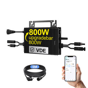El <span class=keywords><strong>mejor</strong></span> <span class=keywords><strong>microinversor</strong></span> de 800W para sistemas fotovoltaicos de balcón compatibles con los estándares de red de la UE - Product Image 1