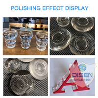 Machine de polissage à flamme de cristal de haute qualité et haute puissance F308 de Chine, machine de polissage à flamme pour plexiglas et acrylique