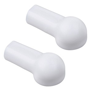 Capuchons de support de toit convertible Porsche 98656127902 98756127900 Blanc Pièces de rechange - Product Image 2