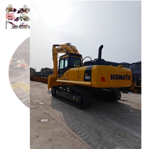 Excavadora de cadenas Komatsu PC360-7 usada de alta calidad, excavadora hidráulica de 36 toneladas con motor SAA6D114E-2 para construcción y minería - Product Image 2