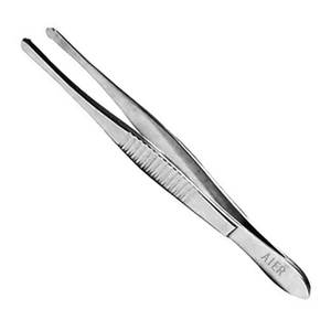 Pinzas para pestañas Aier, herramienta quirúrgica de precisión con punta lisa de acero inoxidable para uso oftálmico - Product Image 2
