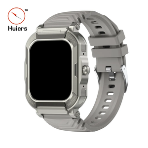 Reloj inteligente táctil de pantalla completa 1,91, rastreador de sueño compatible con monitoreo de frecuencia cardíaca en varios idiomas, reloj inteligente cuadrado de Gel de sílice TFT - Product Image 4