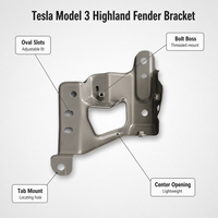 Support de garde-boue gauche OE 1771936-S0-C pour Tesla Model 3 Highland 2022-2025 Pièce de rechange de rechange