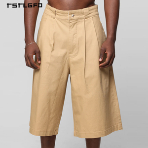 Shorts Bermuda personnalisés taille haute décontractés en polyester recyclé pour l'été, exploration urbaine, shorts cargo doux au toucher - Product Image 3
