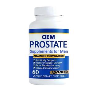 Integratore <span class=keywords><strong>per</strong></span> <span class=keywords><strong>la</strong></span> <span class=keywords><strong>Prostata</strong></span> OEM, 60 Capsule <span class=keywords><strong>per</strong></span> Uomini, Supporto <span class=keywords><strong>per</strong></span> <span class=keywords><strong>la</strong></span> Funzione Prostatica Sana - Product Image 1