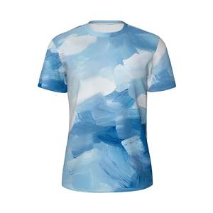 Camiseta con estampado de estilo callejero para hombre, imagen personalizada, algodón pesado/fibra de bambú, 250 Gsm, malla larga, serigrafía comprimida - Product Image 4