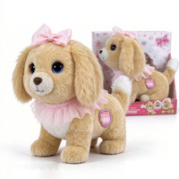 Chien en peluche RC interactif, best-seller, enregistre et répète, marche, contrôle vocal, musical, cadeau pour enfants